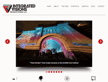 Tablet Screenshot of integratedvisions.net